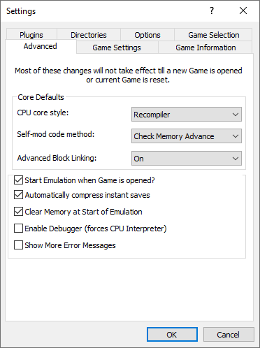 Advanced Dialog